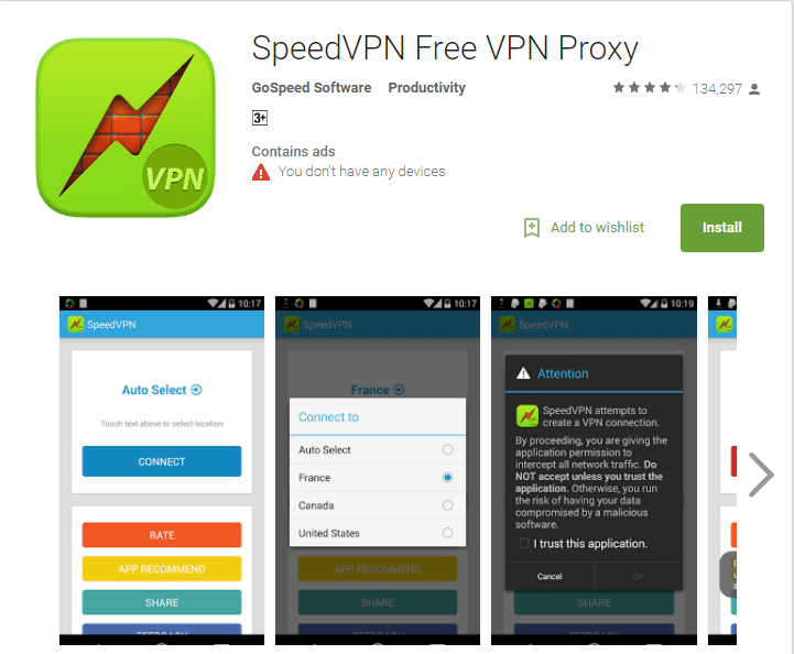 download unlimited vpn for android